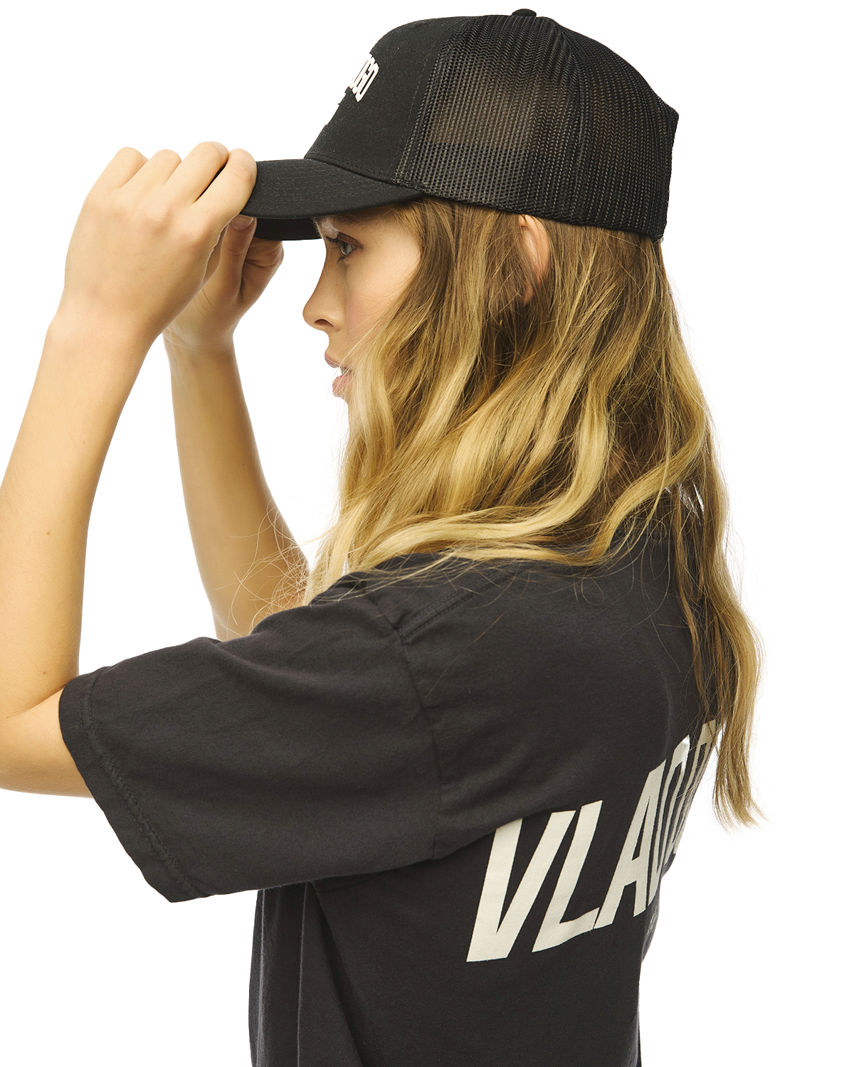 Casquette à visière incurvée avec dos en maille