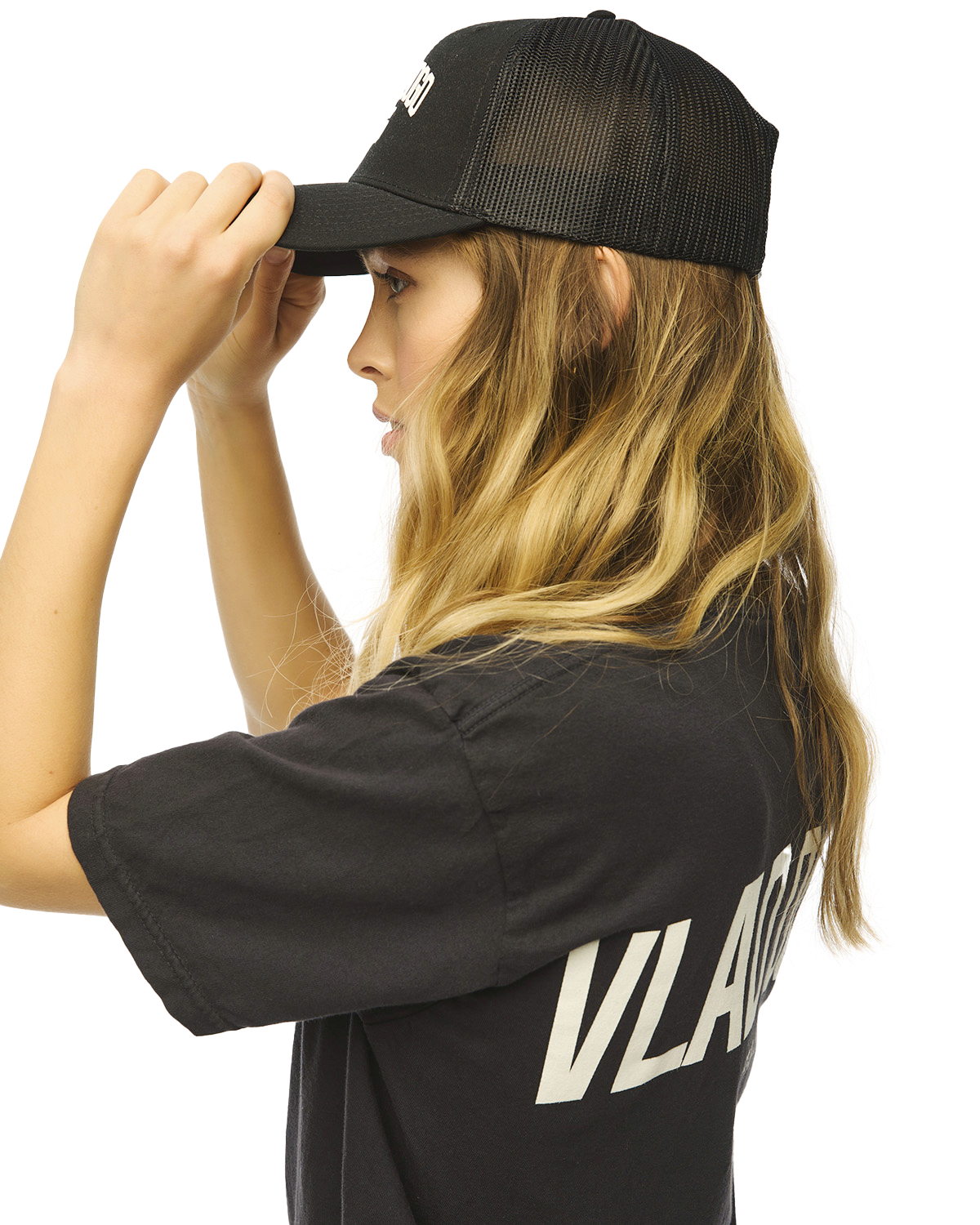 Curved Visor Mesh Back Cap