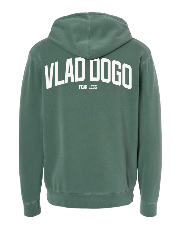 Pull à capuche Vert Alpin