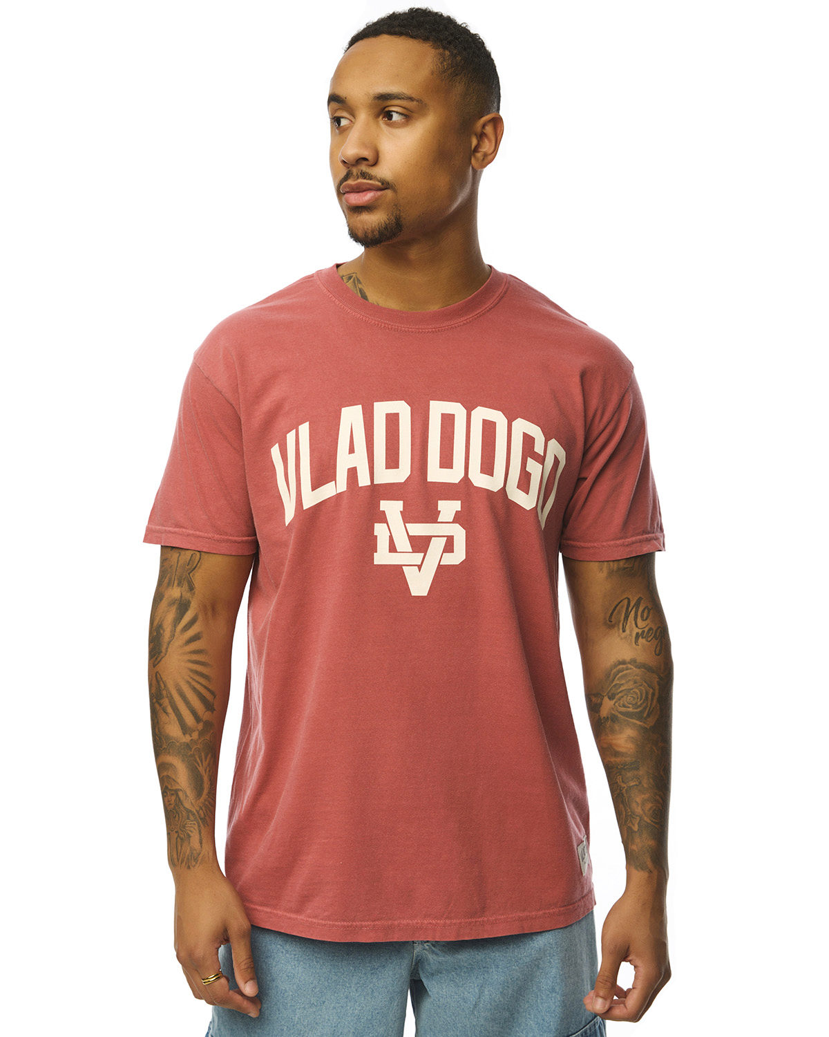 Load image into Gallery viewer, Garment-Dyed Tee Crimson
